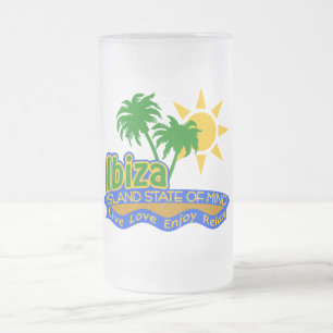 Ibiza Staat der SinnesTasse - wählen Sie Art, Mattglas Bierglas