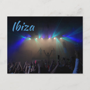 Ibiza Superclub DJs, Tänzer, Party Time Postkarte