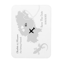 Ibiza Wedding Destination Save the Date Magnet
