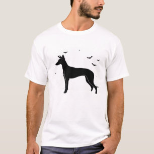 Ibizan Hound Hund � Halloween Mond Silhouette Klas T-Shirt