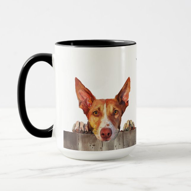 Ibizan Hound Hund Tasse (Links)