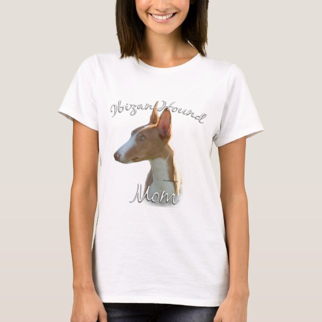 Ibizan Hound Mama 2 T-Shirt (Vorderseite)