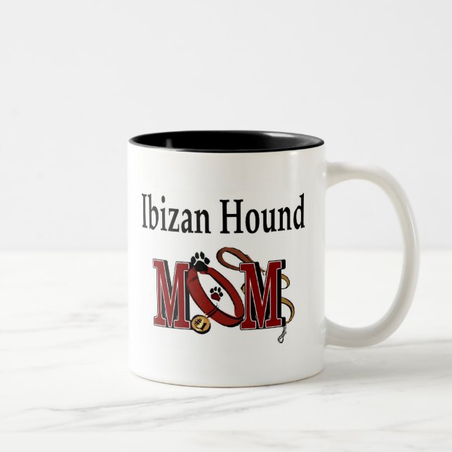 Ibizan Hound Mama Tasse (Rechts)