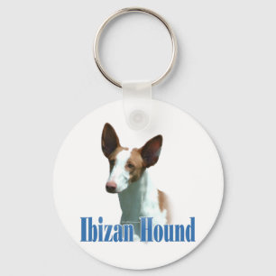 Ibizan Hound Name Schlüsselanhänger