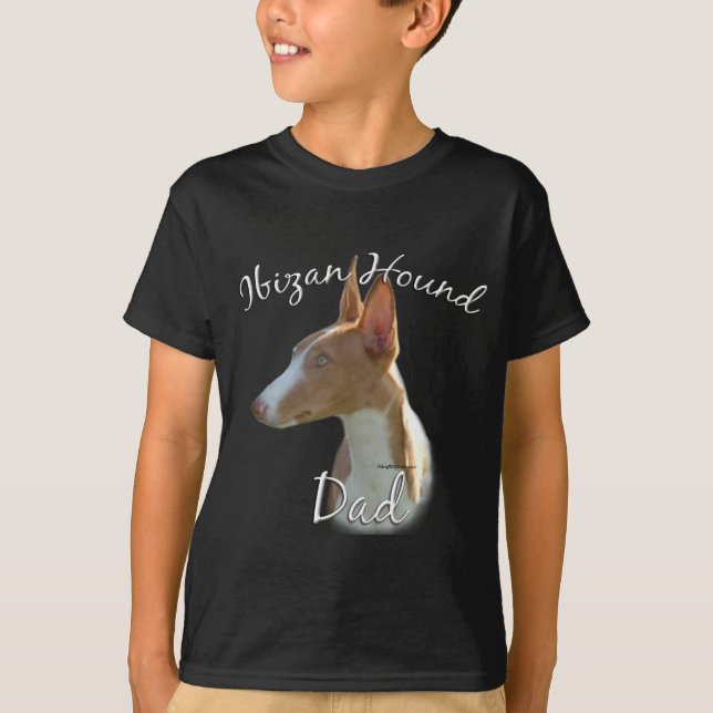 Ibizan Hound Vater 2 T-Shirt (Vorderseite)
