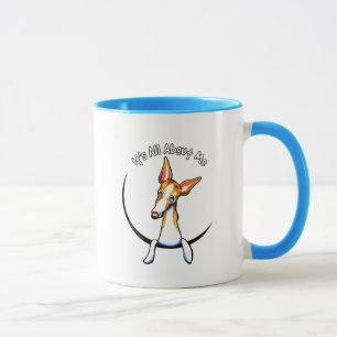 Ibizan Jagdhund, der ganz ungefähr ich IAAM sein Tasse
