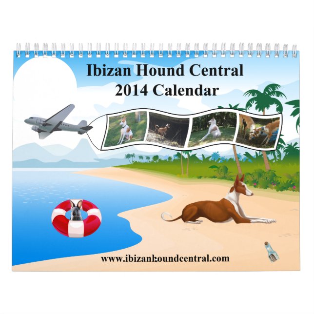 Ibizan Jagdhund-Kalender Kalender (Titelbild)