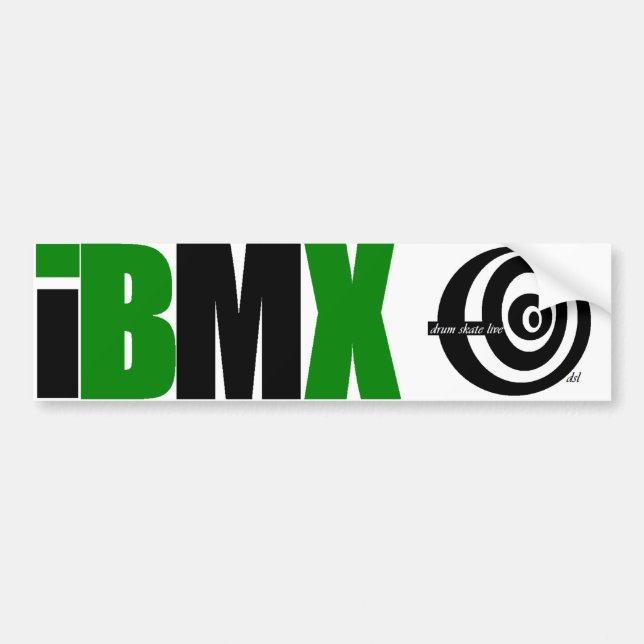 iBMX Autoaufkleber (Vorne)