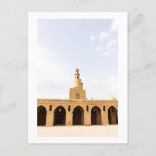 Ibn-Tulun-Moschee in Kairo, Ägypten Postkarte