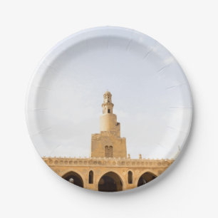 Ibn-Tulun-Moschee Kairo Ägypten Pappteller