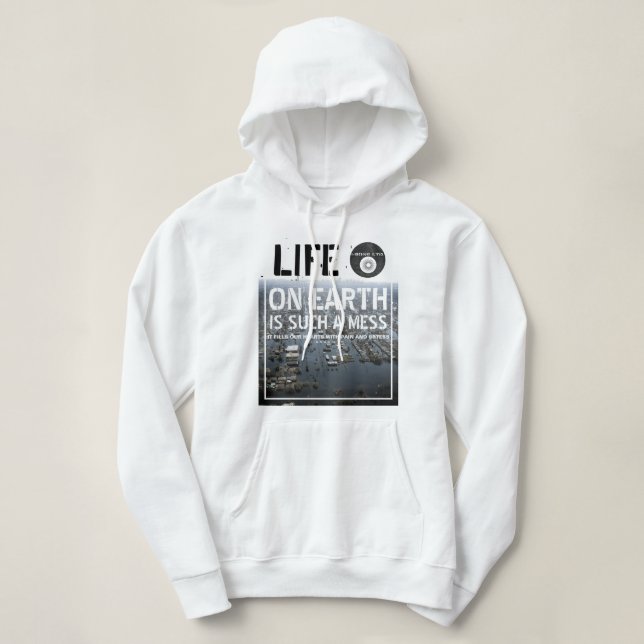 IBONELTD. ERDLEBEN 3 HOODIE (Design vorne)