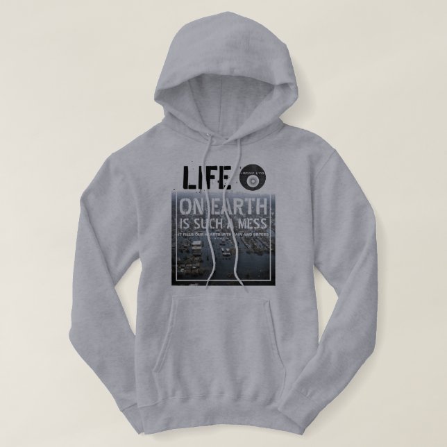 IBONELTD. ERDLEBEN 3 HOODIE (Design vorne)