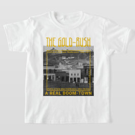 IBONELTD. GOLD-RUSH BOOM STADT 2BW T-Shirt