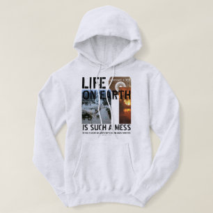 IBONELTD. LEBEN AUF ERDE 2 HOODIE