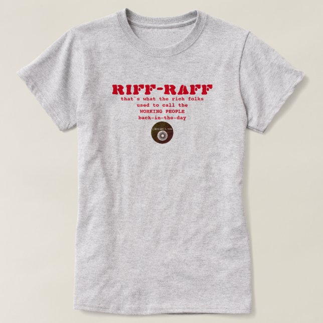 IBONELTD. RIFF-RAFF-T - Shirt (Design vorne)