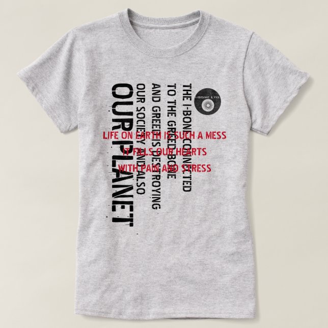 IBONELTD. T - SHIRT IBGB 1 (Design vorne)