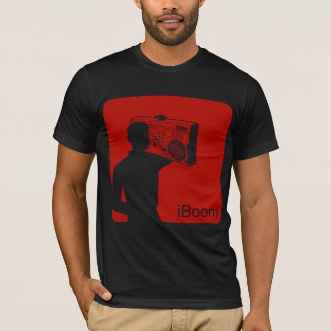 iBoom (klares rotes ver.) T-Shirt (Vorderseite)