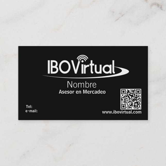 IBOVirtual Visitenkarte (Vorderseite)