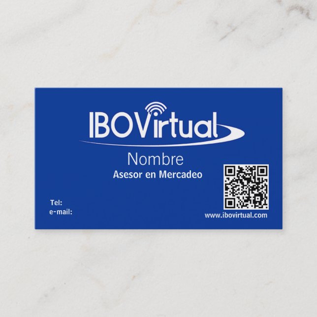IBOVirtual Visitenkarte (Vorderseite)