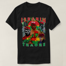 Ibrahim Traore Vintage Bootleg tee Panafrikanisch