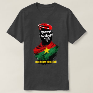 Ibrahim Traoré Vintage Panafrikanismus – Burkina F T-Shirt