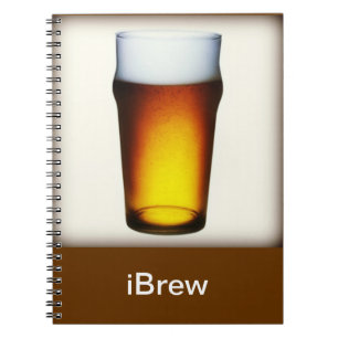 iBrew Ale Glass Notizblock