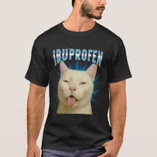 Ibuprofen Lustige Katze Bootleg T-Shirt