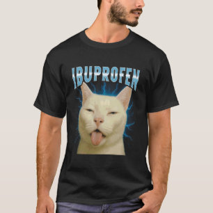 Ibuprofen Lustige Katze Bootleg T-Shirt