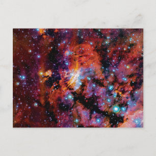 IC 4628 Prawn-Nebel - Farbintensives Weltraumfoto Postkarte