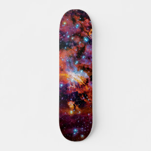 IC 4628 Prawn-Nebel - Farbintensives Weltraumfoto Skateboard