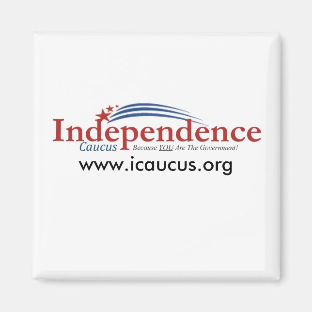 IC-Logo, www.icaucus.org Magnet (Vorne)