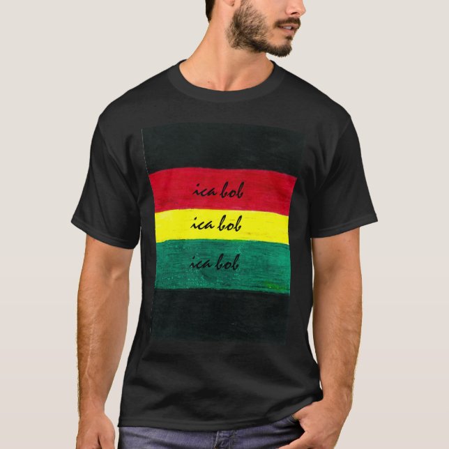 Ica " rasta" BobBrand T-Shirt (Vorderseite)