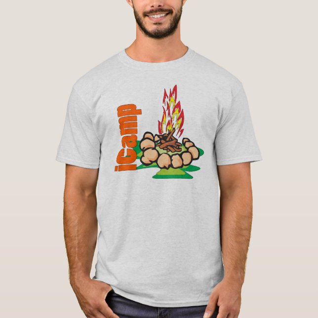 iCamp Camping Shirt (Vorderseite)