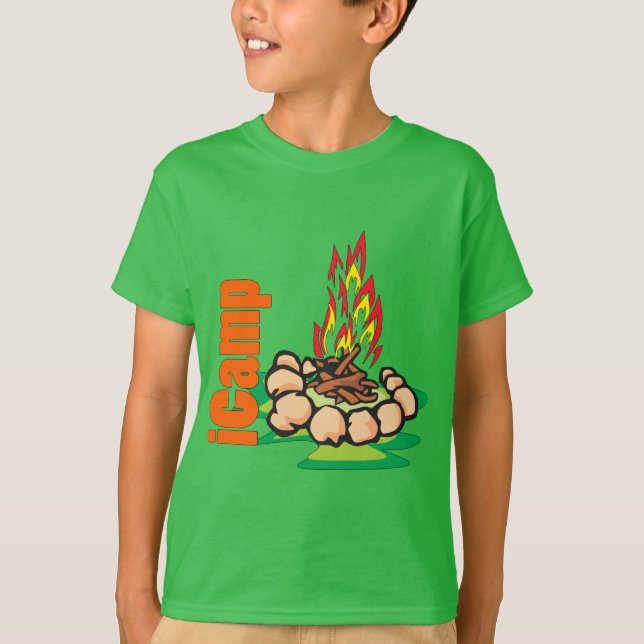 iCamp Camping Shirt (Vorderseite)