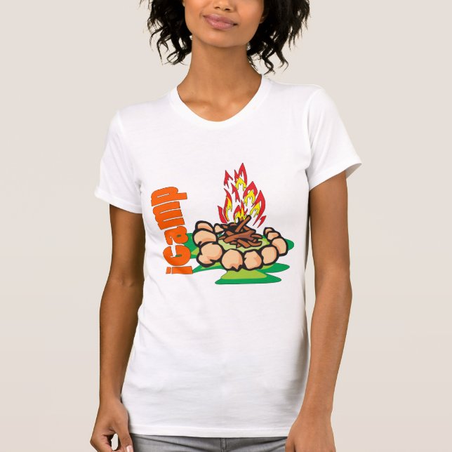 iCamp Camping Shirt (Vorderseite)