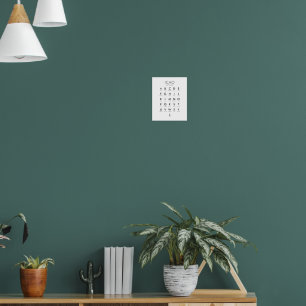 ICAO Phonetic Alphabet Bedeutung Poster