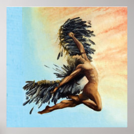 Icarus Abcending Poster