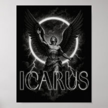 ICARUS-Ästhetik-Designerposter