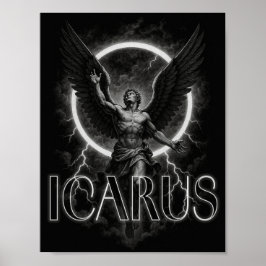 ICARUS-Ästhetik-Designerposter Poster