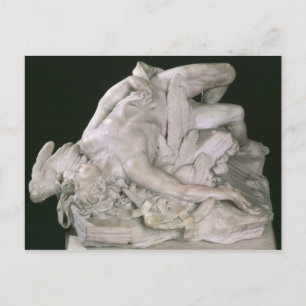 Icarus Falling, 1743 Postkarte