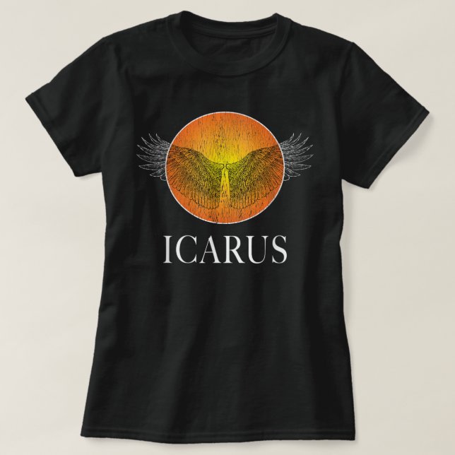 ICARUS SUN GREEK MYTHOLOGY ANTIENT GRIECHISCHE GES T-Shirt (Design vorne)