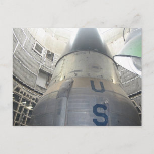 ICBM-Nuklear Postkarte