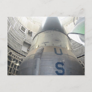 ICBM-Nuklear Postkarte