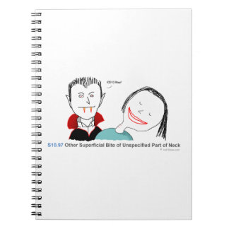 ICD-10: S10.97 anderer oberflächlicher Biss Notizblock