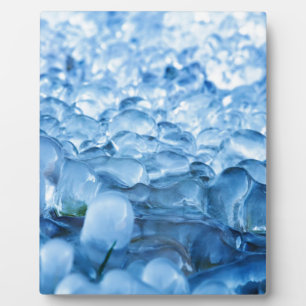 Ice Abstrakt Fotoplatte