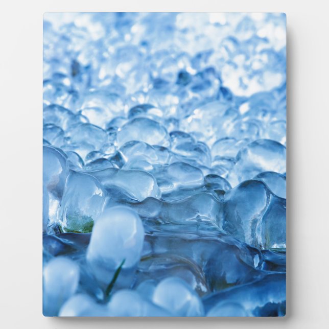 Ice Abstrakt Fotoplatte (Vorderseite)