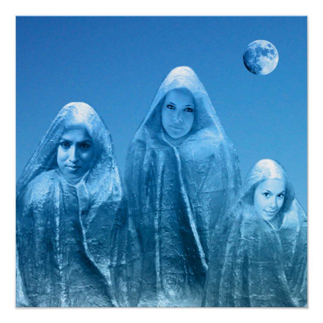 Ice Blu Sky Poster (Vorderseite)