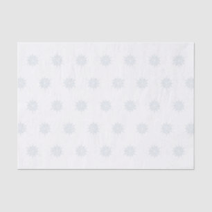 Ice Blue Elegante Snowflake Weihnachtsgeschenk Seidenpapier