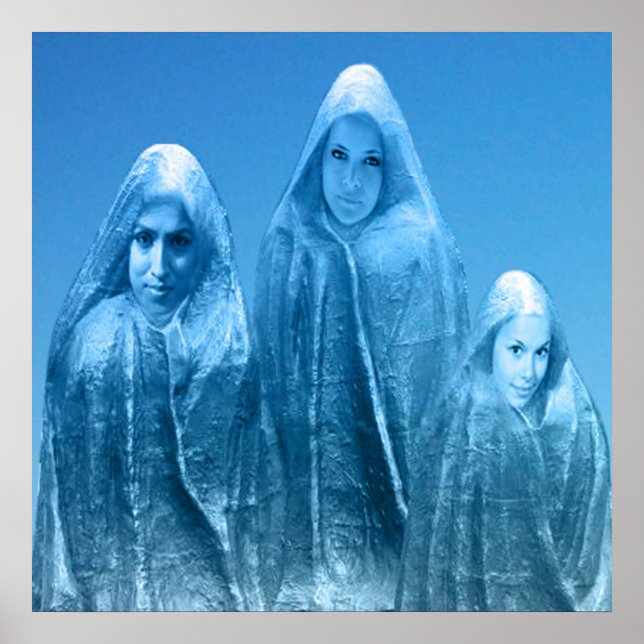 Ice Blue Sky Poster (Vorne)