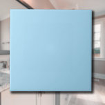 Ice Blue Solid Color | Classic | elegant Fliese<br><div class="desc">Ice Blue Solid Color | Classic | elegant | Trendy | Stilvoll | Geschenk</div>